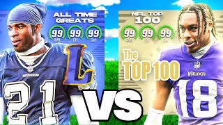 All-Time Greats vs. The Top 100, But It's Madden 24