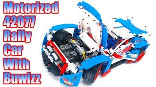 Instructions for motorization of Lego Technic 42077 - Rally Car