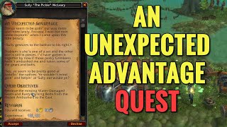 An Unexpected Advantage Quest (WoW MOP)