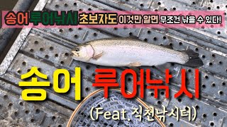 송어 루어낚시 초보도 이것만 알면 무조건 낚을 수 있다! Even novice trout-loose fishing can catch it if they know this!