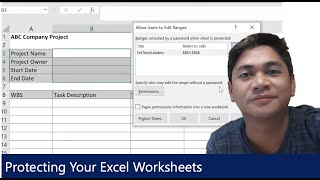 Lock Cells and Putting Password to a File