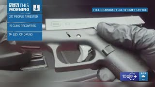 Hillsborough deputies say there's a decrease in overall crime in one neighborhood