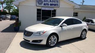 2015 Buick Regal 4dr Sedan Turbo FWD for sale Raleigh NC @BelmonteAutoImports