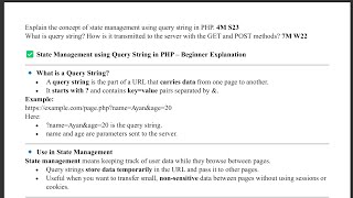 5.7 - State Management using Query String in PHP - WP