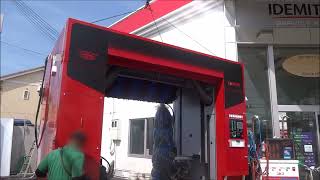 【洗車機入れ替え工事】フルサービス洗車機KABUTO（兜） （How to installed Japanese car wash machine）