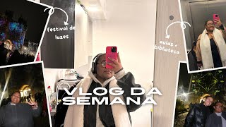 VLOG DA SEMANA: aulas, biblioteca, compras, saídas e mais 💋📚✨