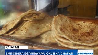 Emitendera egiyitibwamu okusiika Chapati