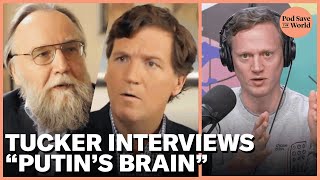 Tucker Carlson's Unhinged Interview with "Putin's Brain" Seized Upon by Russian Propagandists