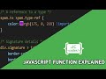 Javascript Function Explained