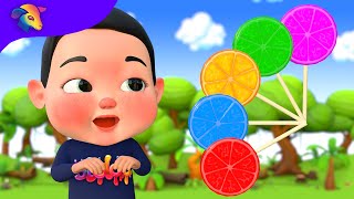 Color Finger Family | Three Little Kittens | BluLoo Nursery Rhymes \u0026 Kids Songs