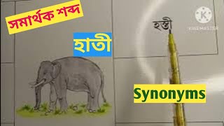 হাতী শব্দৰ সমাৰ্থক শব্দ||Synonyms of Elephant in Assamese||