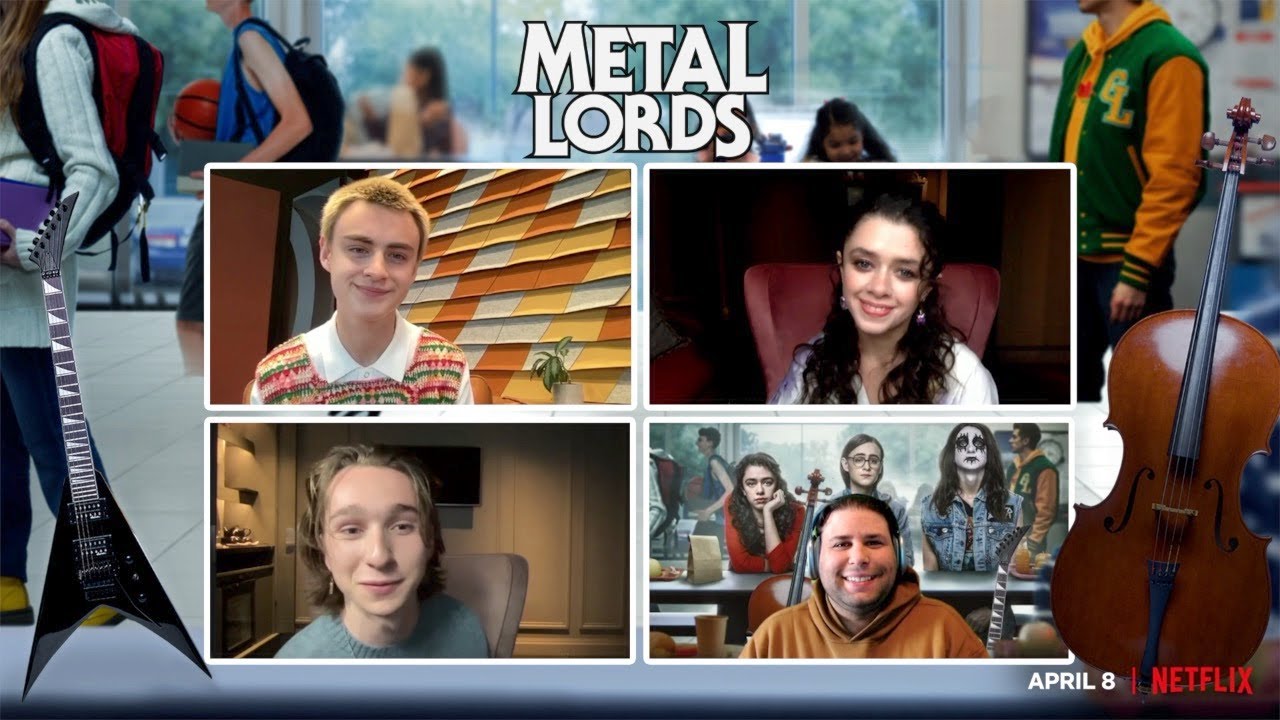 Metal Lords Interview: Jaeden Martell, Adrian Greensmith, & Isis ...