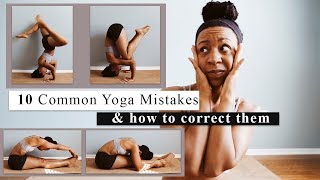 10 most common YOGA MISTAKES new students make | and how to fix them