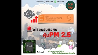 เครื่องฟอกอากาศ EcoEasy แรงดันบวก (Positive Pressure) ยี่ห้อ Arkad มีทั้งระบบ Single Flow และ ERV