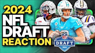 2024 NFL Draft - Pick Reaction w/ Colt McCoy & Jay Gruden