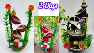 Diy Smoke fountain making at home/Shiva Smoke Fountain/Backflow incense craft/Home decorationcraft