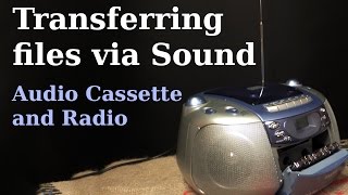 Transfer a file to PC via Radio or from the Audio Cassette | TrueTTY