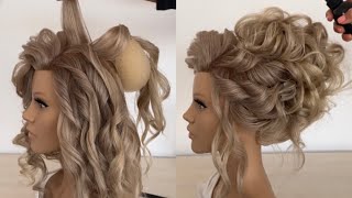 Updo hairstyle tutorial top hairstyle. Prom hairstyle