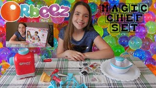 ORBEEZ FOOD!!! Super Fine Crush Magic Chef Set - Official Orbeez