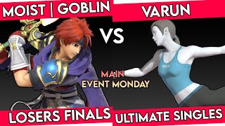 BNB Main Event Mondays 2 - Moist | Goblin (Roy) VS Varun (Wii-Fit-Trainer) Losers Finals