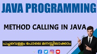 Method calling in java|Java Programming|malayalam Tutorial
