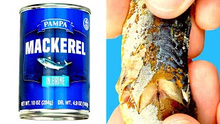 $1 Pampa Mackerel in Brine / Tasty Food from Dollar Tree