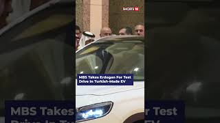Saudi Crown Prince drives Turkish-made EV with President Erdogan | #Shorts | News18 | World News