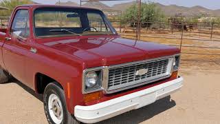 1974 C10 original paint survivor