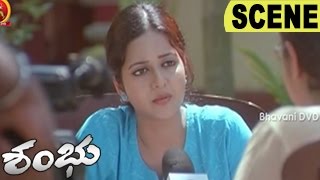 Sindhuri Says About Vijayakumar To Karthika Mathew | Shambu Telugu Movie Scenes