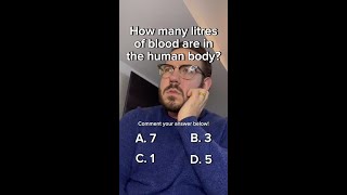 How much blood is in the human body? - Canadian Blood Services