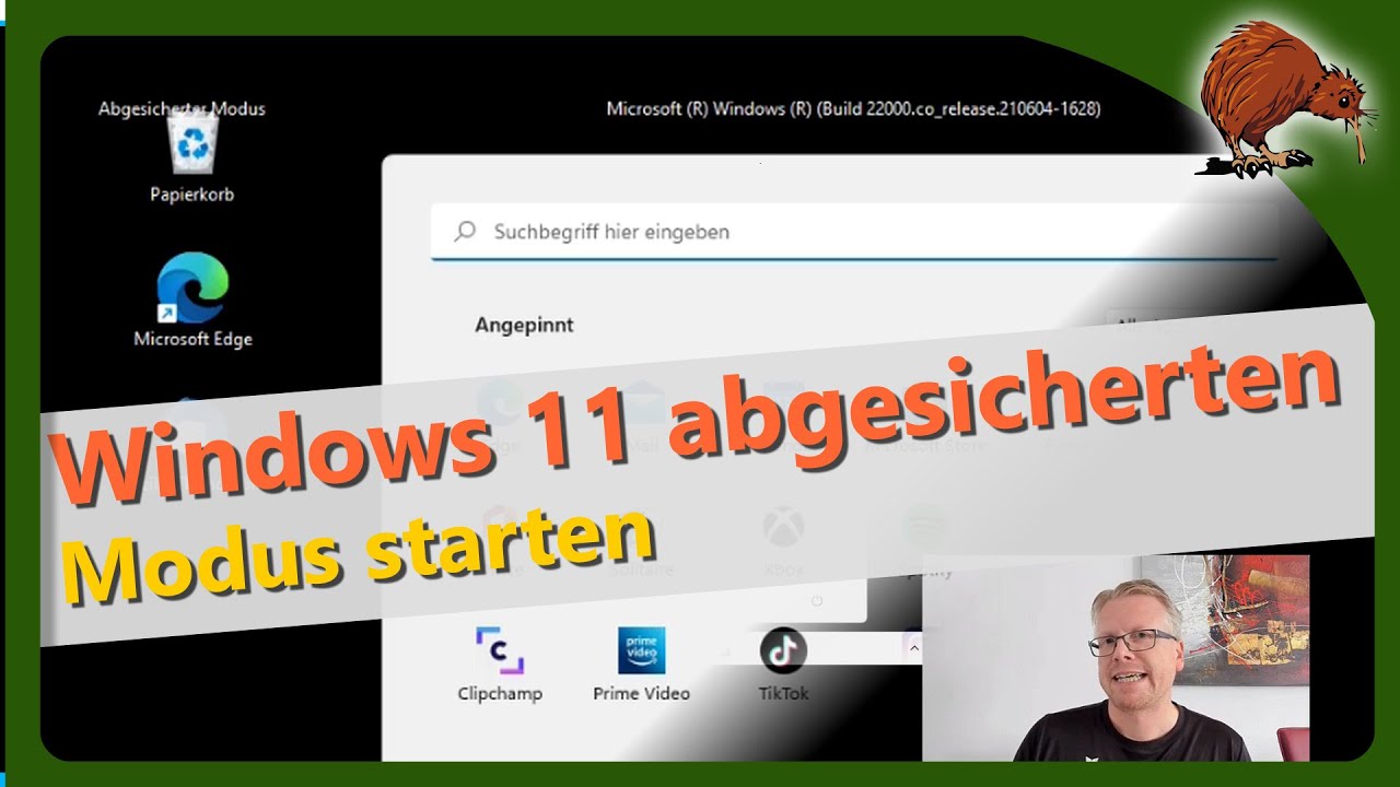 Windows 11 Im Abgesicherten Modus Starten - YouTube