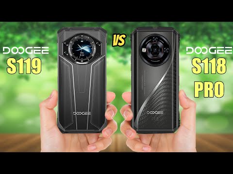 Doogee S119 VS Doogee S118 Pro || Rugged Smartphones