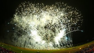 2017葛飾納涼花火大会　デジタルスターマイン 　モアナと伝説の海