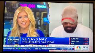 Kanye West CNBC Closing Bell Full Interview