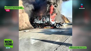 Accidente mortal en la autopista Zacatecas-Aguascalientes | Noticias con Nacho Lozano