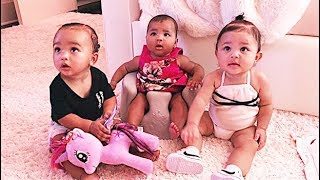 Kar-Jenner ‘Triplets’: Chicago West, True Thompson & Stormi Webster Are Adorable Three Amigos - 247