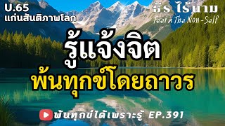 EP.391 (U65) รู้แจ้งจิต พ้นทุกข์โดยถาวร ธรรมสากลพ้นทุกข์ By ธีร ไร้นาม 06-02-68