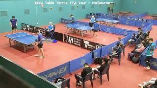 2022 Table Tennis TTA Tour Melbourne - Sanish Ambekar vs Daiki Shimojo