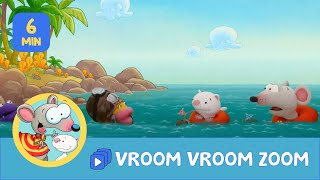 Toopy and Binoo | Toopy and Binoo's Best Bath Ever 🛁✨ | Vroom Vroom Zoom