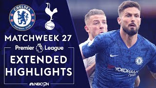 Chelsea v. Tottenham | PREMIER LEAGUE HIGHLIGHTS | 2/22/2020 | NBC Sports