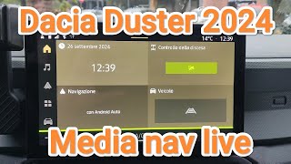 MEDIA NAV LIVE - DACIA DUSTER 2024 - RESET/SPEGNIMENTO