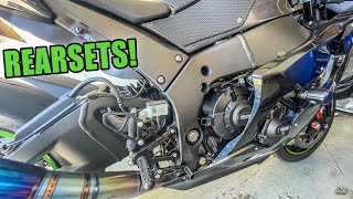 2021 ZX10R Woodcraft Rearset Kit Brief Overview