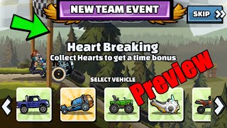 🔔❗ New Team Event (Heartbreak Kid) - Hill Climb Racing 2