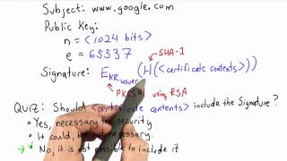 Certificates And Signatures Solution - Applied Cryptography