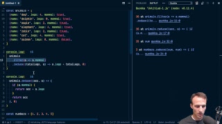 JavaScript Arrays: filter + map vs reduce