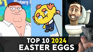 Top 10 Video Game Easter Eggs \u0026 Secrets of 2024