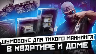 Шумобокс для тихого майнинга в квартире и доме