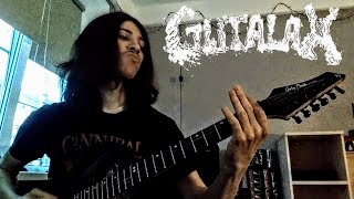 Gutalax - Anal Error guitar cover by macfos, E standard