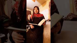 Muslim woman  recited Quran ស្ត្រីម៉ូស្លីមបានសូត្រគម្ពីគូរ៉ាន។ Please \