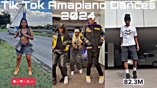 Best of amapiano dance challenges | 2024 🔥🥵😱 #tiktokamapianodances #tiktokviral